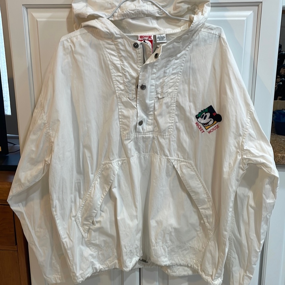 Disney Mickey Mouse jacket-10” metal zip 3 metal Mickey snaps-100 cotton-unisex